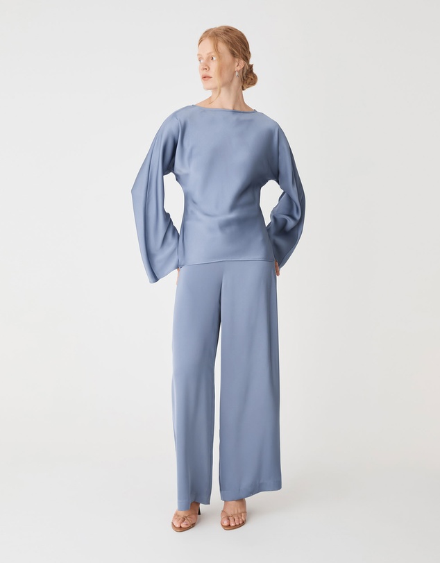 Forcast - Asma Satin Bias Cut Top
