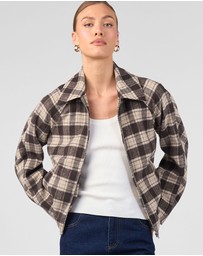 MVN - Plaid Short Jacket