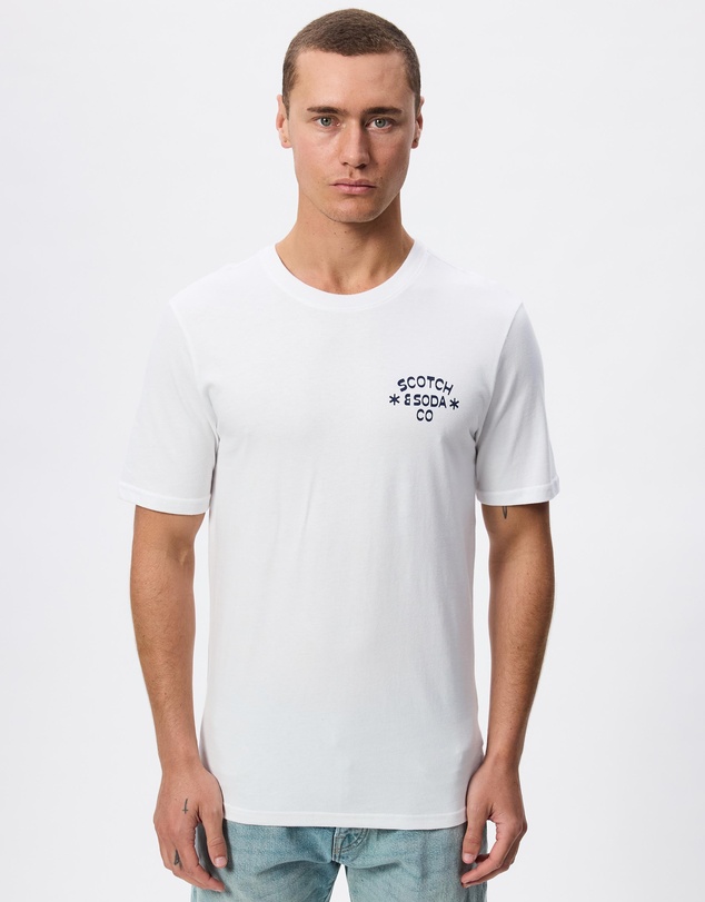 Scotch & Soda - Chest Artwork Regular-Fit T-Shirt