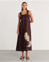 Jag - Roam Linen Maxi Dress