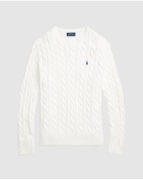Polo Ralph Lauren - Cable-Knit Cotton Sweater