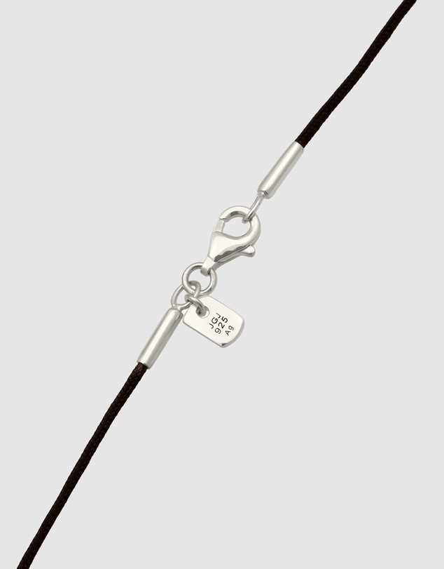 Kuzzoi - ICONIC EXCLUSIVE - Nylon Necklace with Silver Tag Pendant