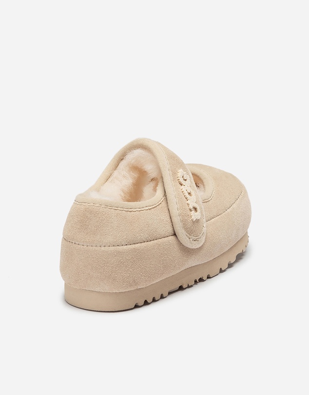 Ozwear Connection Uggs - Ugg Logo Kids Mary Jane