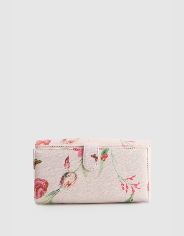 Laura Jones - Floral Large Clutch Wallet
