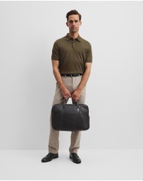 Country Road - Australian Merino Short Sleeve Button Knit Polo