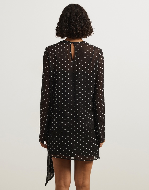 Atmos&Here - Jordi Mini Georgette Spot Dress