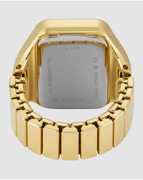 Fossil - Raquel Ring Gold Tone Analogue Watch