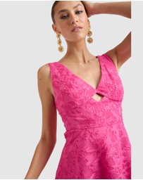 Honey and Beau - Stanley V Neck Midi Dress