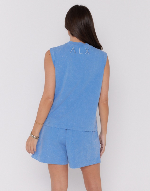 ALEXANDRA - Paxam Tank Acid Washed Blue