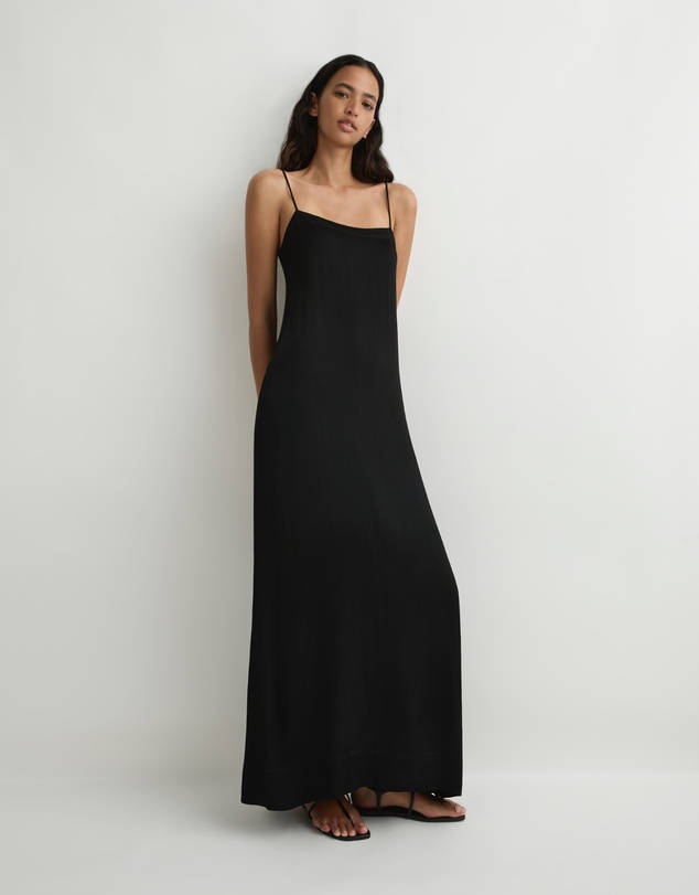 BONDI BORN - Ardea Slip Dress - Black