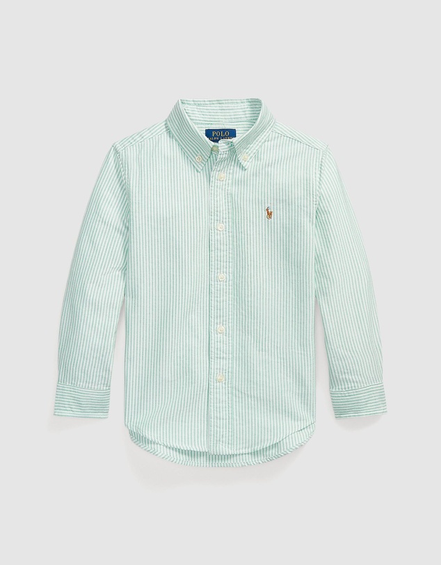 Polo Ralph Lauren - Striped Cotton Oxford Shirt - Kids