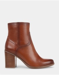 Naturalizer - Kalina Ankle Bootie - Cider Spice Brown