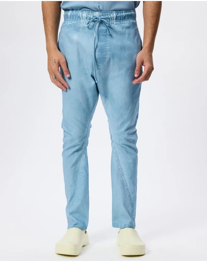 Surrounded By Ghosts - The Litharge Denim Drawstring Pants