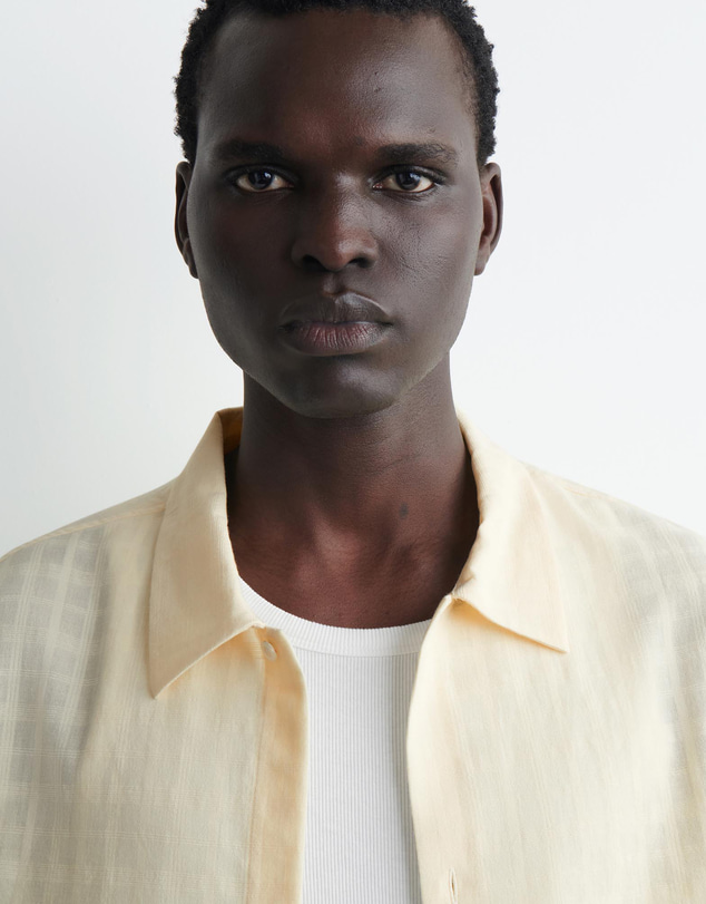 COS - Checked Cotton Jacquard Shirt