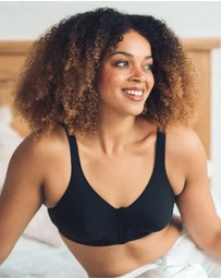 Royce Lingerie - Comfi Cotton Wirefree Press Stud Front Open Bra