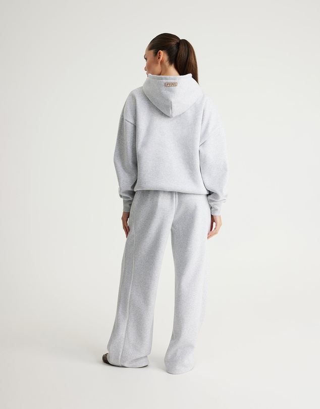Upstate - Off-Duty Hoodie - Grey Marle