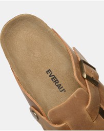 EVERAU - EverAU Ugg Brooklyn Cow Leather Upper Loafer Oxfords Flats