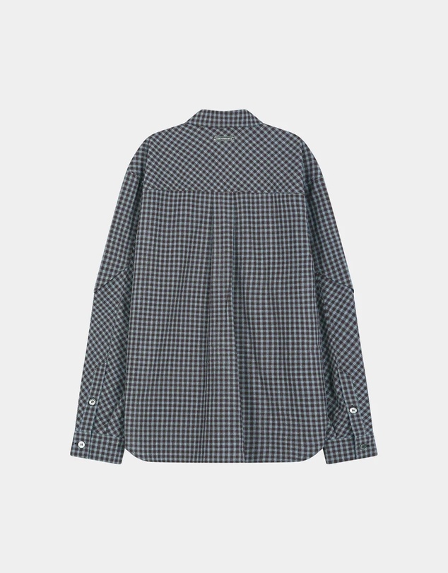 Andersson Bell - Maey Check Layered Shirt