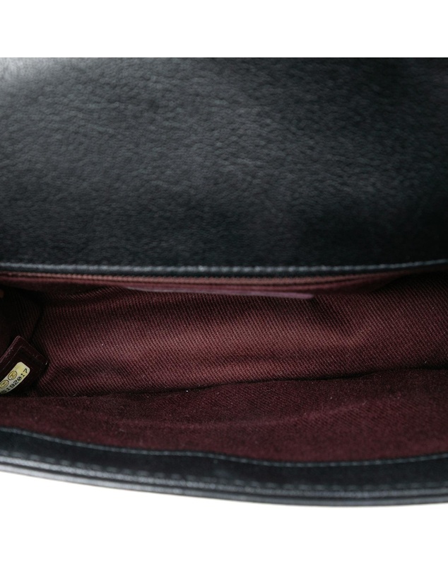 Pre-Loved by Azura Reborn - Pre-Loved Quilted Calfskin Front Chain Flap