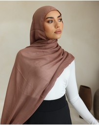 Mod Squad - Double Stitch Hijab- Blush