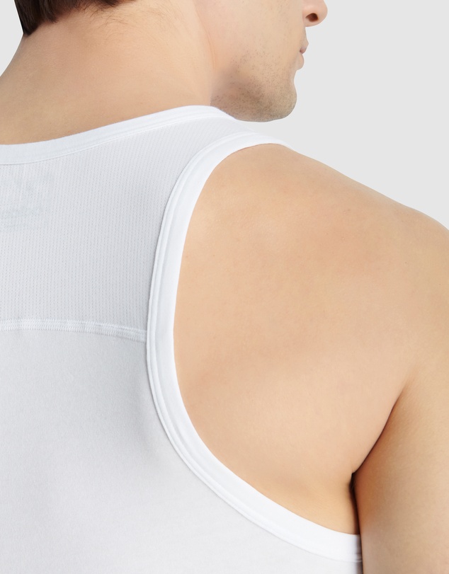 adidas Sportswear - 2 Pack Active Flex Cotton Ergonomic Tank Top