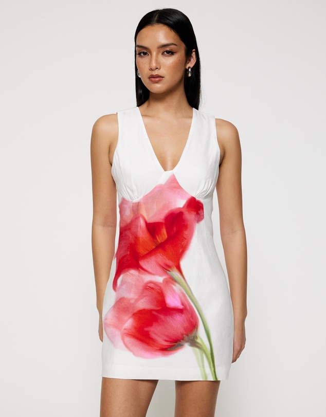 Lover - Effie V-Neck Mini Dress