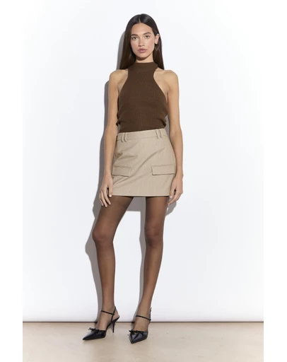 Glamorous - Knitted Halter Neck Bodysuit