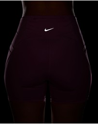 Nike - Swift Dri-FIT 4in High-Waisted Tight Running Shorts with Pockets