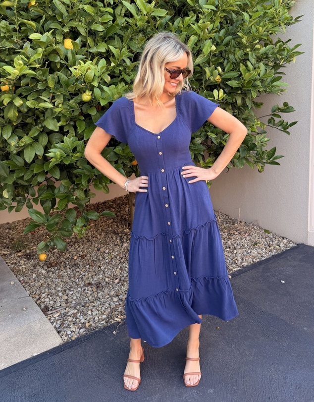 Esther & Co - Celie Dress - Navy