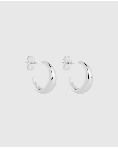 Najo - La Muse Silver Stud Earrings