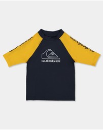 Quiksilver - Boys 2 to 7 On Tour Short Sleeve Rash Vest