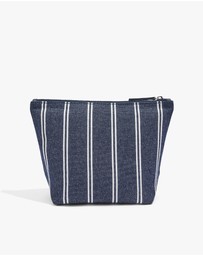 Country Road - Australian Cotton Round Logo Cosmetic Case