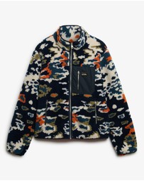 Superdry - Printed Fleece Zip Thru