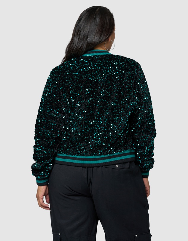 Sunday In The City - Sunday Girl Sequin Bomber