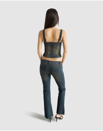 Abrand - Denim Bustier Bowie