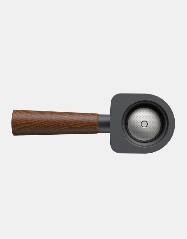 Philips - Baristina Portafilter Walnut Wood