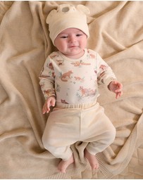 Purebaby - Australiana 3 Piece Gift Pack w Hat