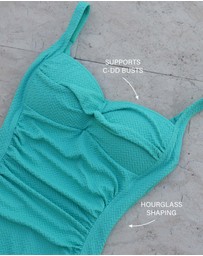 Nip Tuck Swim - Saranya Joanne Multifit Ruched Front One Piece