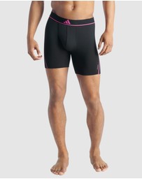adidas Sportswear - 3 Pack Active Micro Flex Eco Boxer Brief Underwear