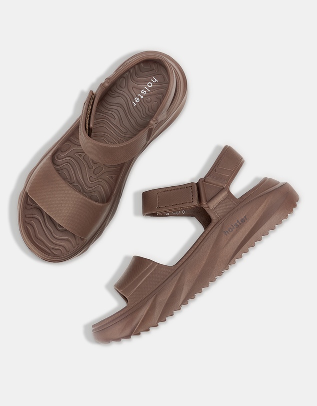 Holster - Cloudnine EVA Wedge Sandals - Mocha - Womens