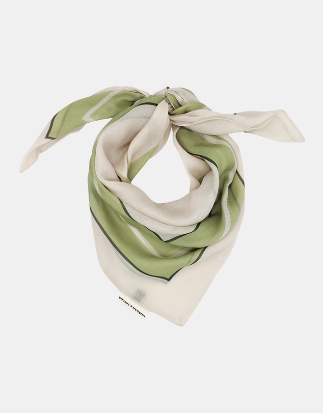 Morgan & Taylor - Serena Large Scarf in Green