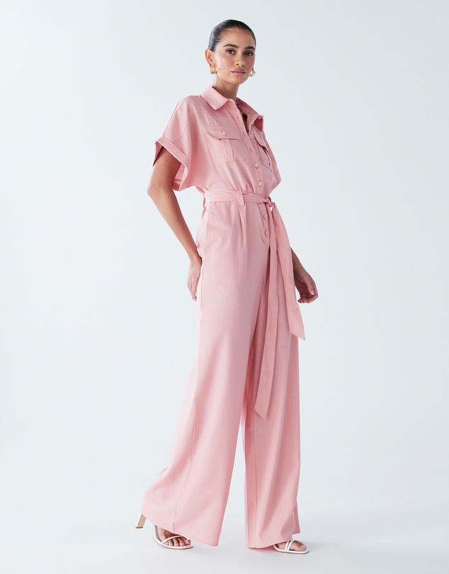BWLDR - Ara Linen Jumpsuit