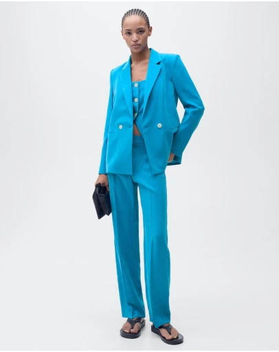 M.N.G - Tempo Straight Suit Trousers