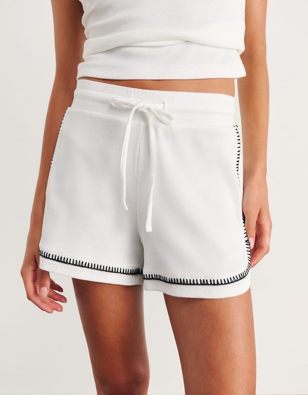 Jag - Celina Blanket Stitch Short