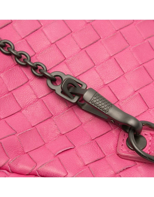 Pre-Loved by Azura Reborn - Pre-Loved Mini Nappa Intrecciato Expandable Chain Flap Crossbody