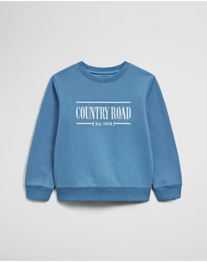 Country Road - Australian Cotton Relaxed Heritage Sweat