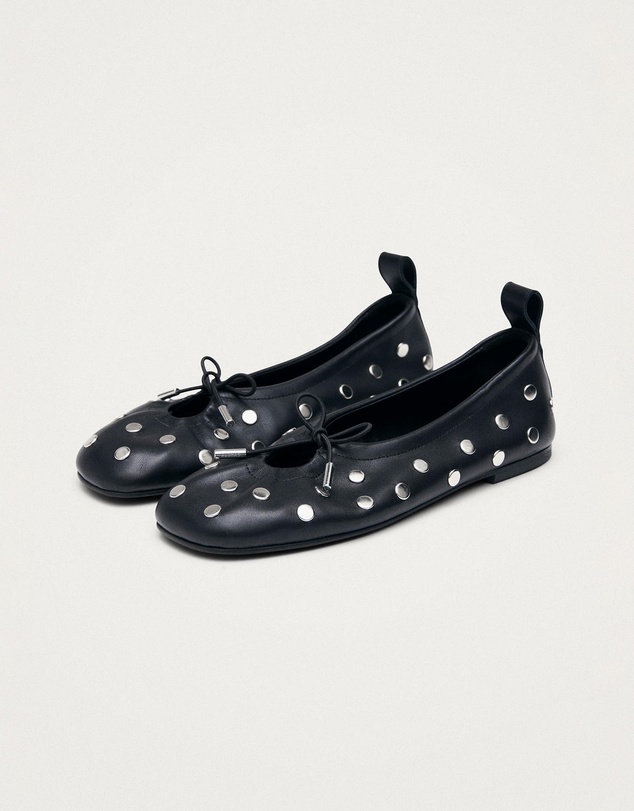 Alohas - Rosalind Stud Ballet Flats - Women's