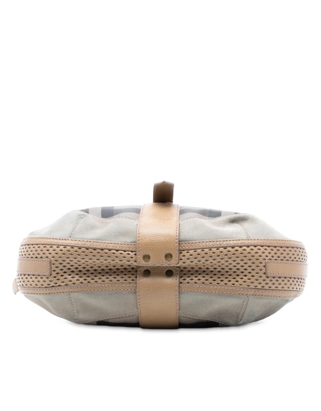 Pre-Loved by Azura Reborn - Pre-Loved Smoke Check Coated Canvas Bartow Hobo