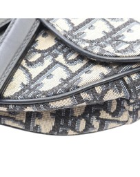 Pre-Loved by Azura Reborn - Pre-Loved Mini Oblique Canvas Saddle Bag