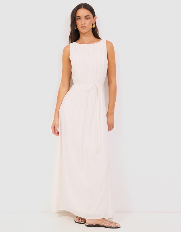 Calli - Malik Tucked Maxi Dress